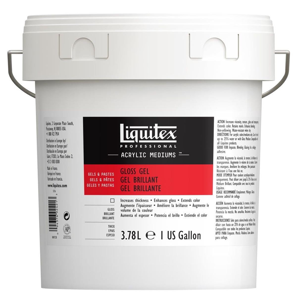 Liquitex Professional Matte Gel Medium, 237ml (8-oz)