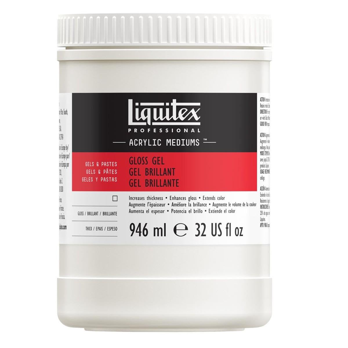 Liquitex Professional Matte Gel Medium, 237ml (8-oz)