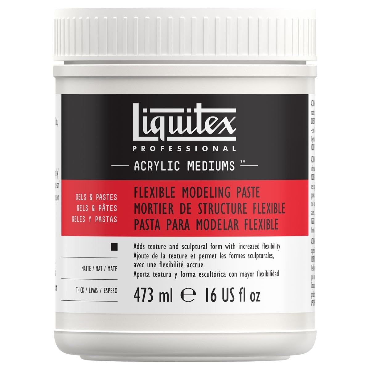 Liquitex Professional Matte Gel Medium, 237ml (8-oz)