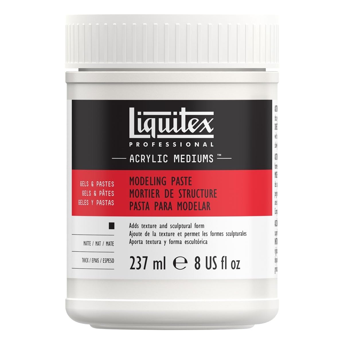 Liquitex Professional Matte Gel Medium, 237ml (8-oz)