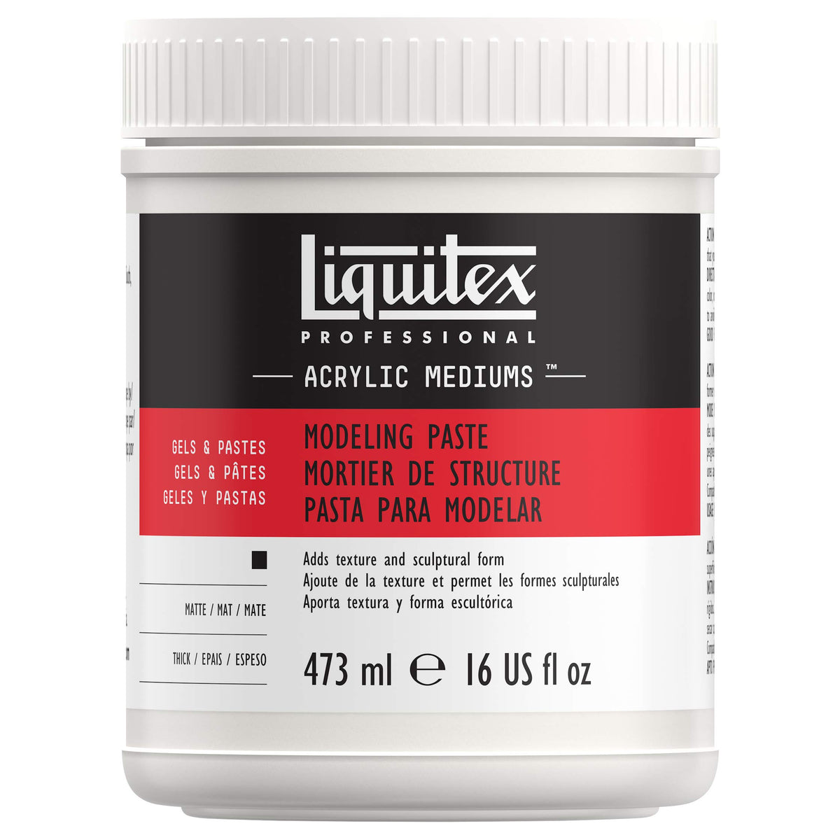 Liquitex Professional Matte Gel Medium, 237ml (8-oz)