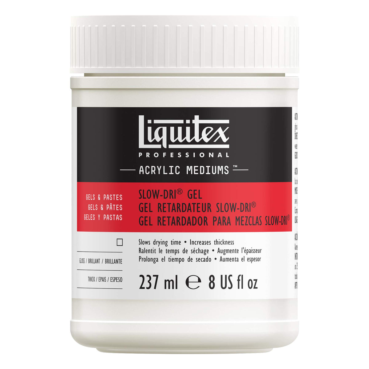 Liquitex Professional Matte Gel Medium, 237ml (8-oz)