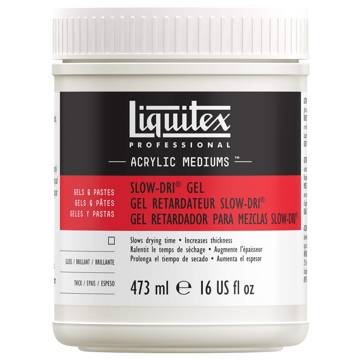 Liquitex Professional Matte Gel Medium, 237ml (8-oz)