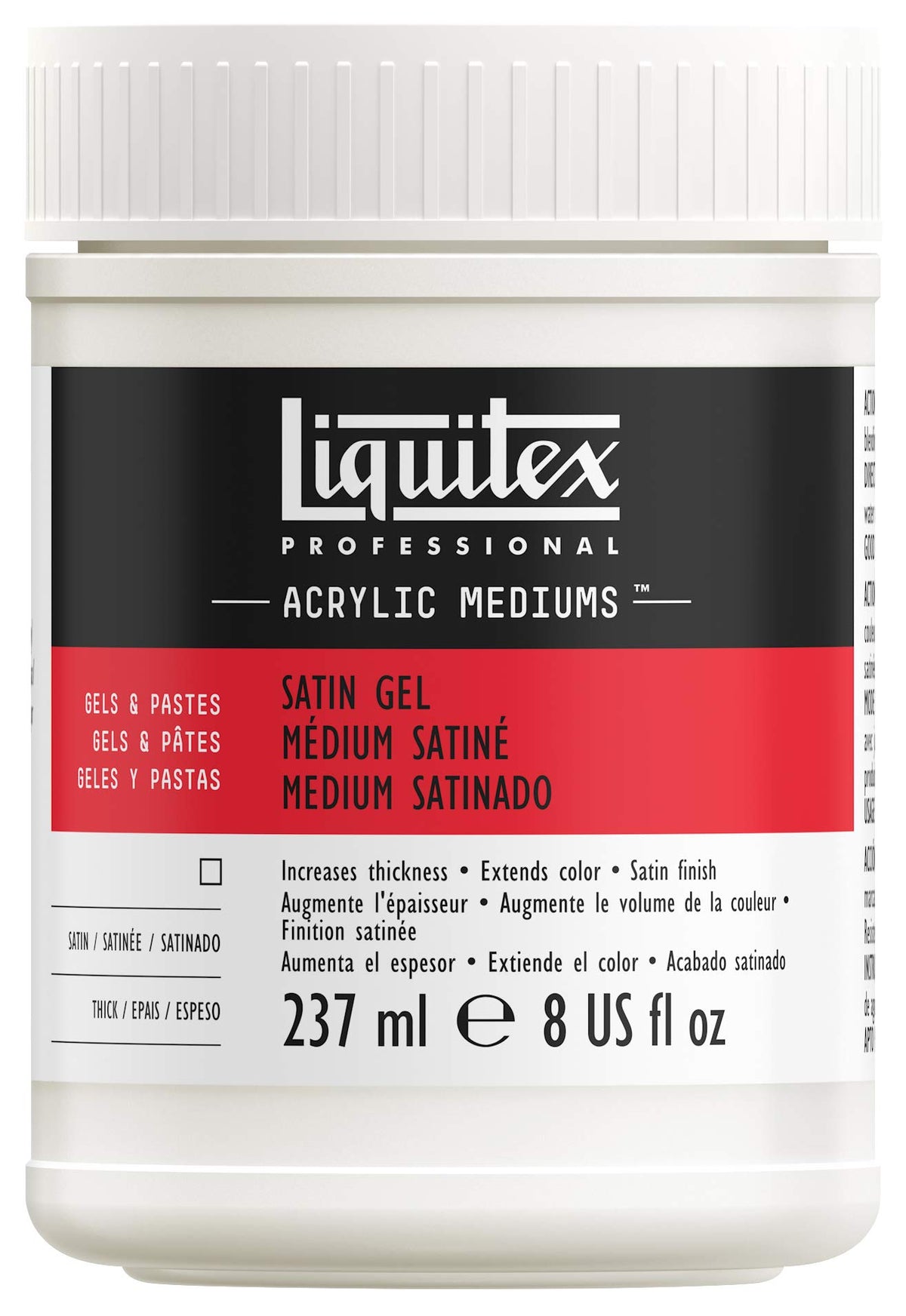 Liquitex Professional Matte Gel Medium, 237ml (8-oz)