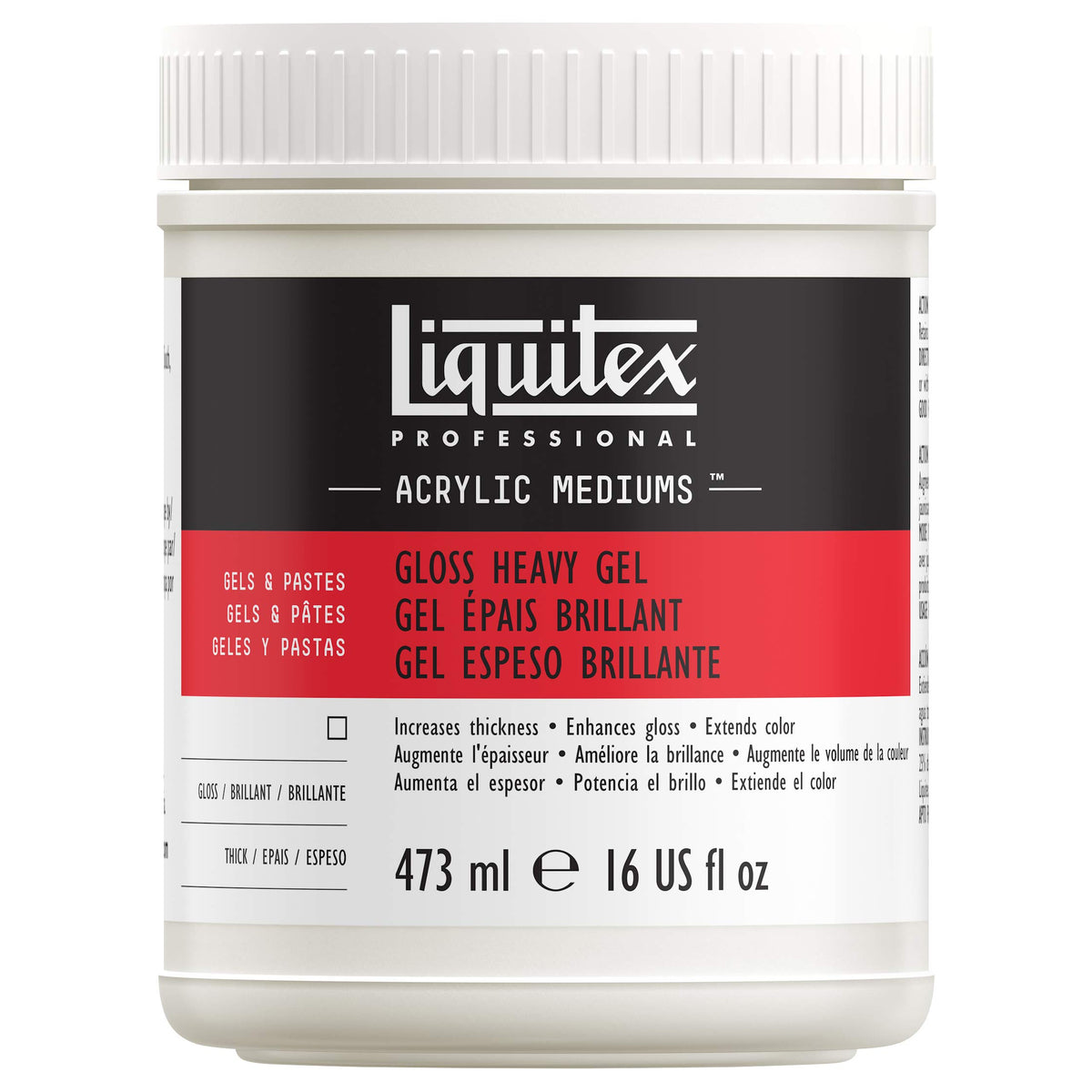 Liquitex Professional Matte Gel Medium, 237ml (8-oz)