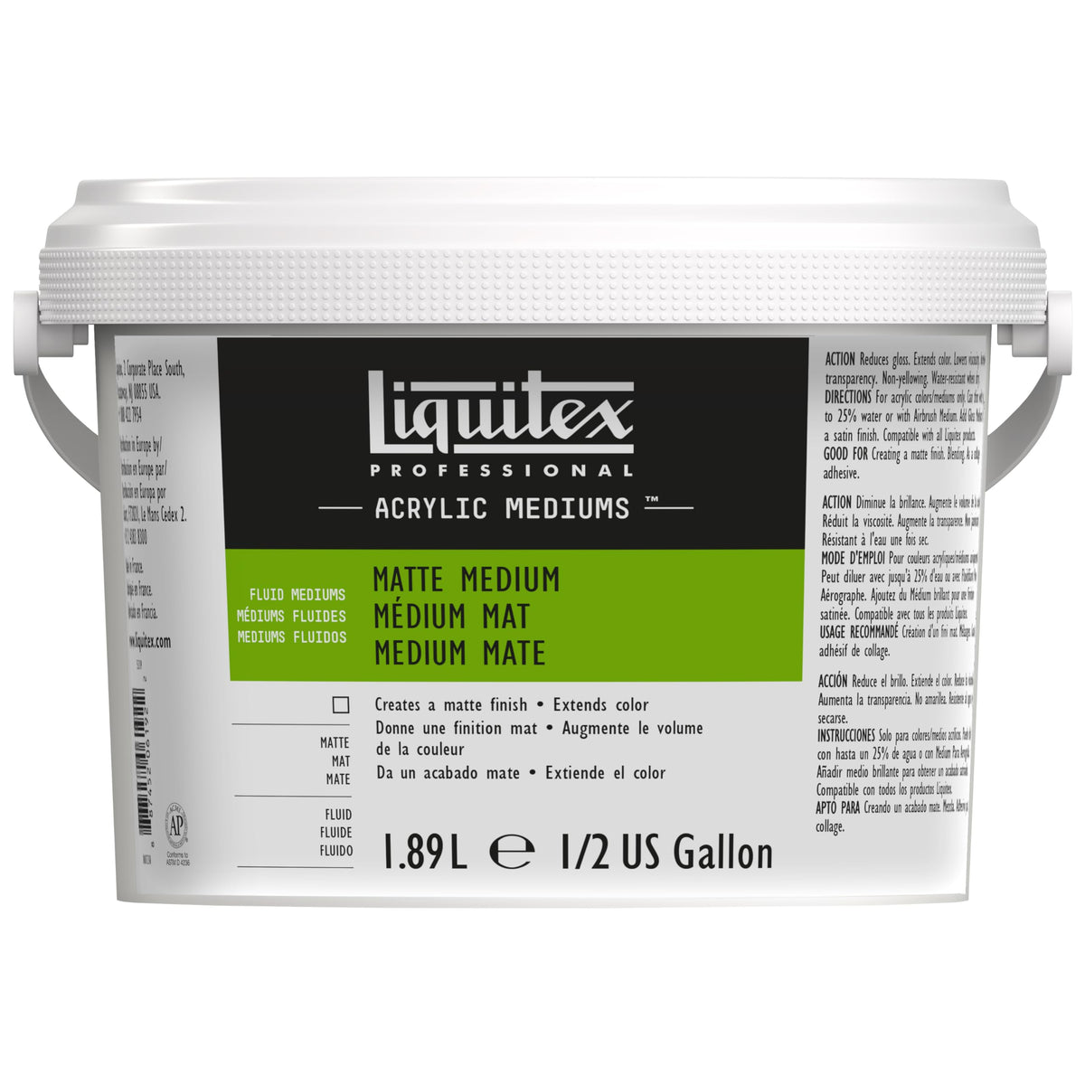 Liquitex Professional Matte Gel Medium, 237ml (8-oz)