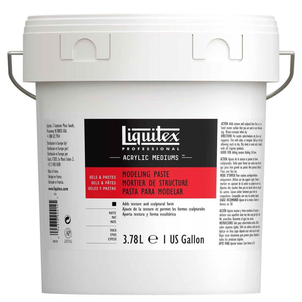 Liquitex Professional Matte Gel Medium, 237ml (8-oz)