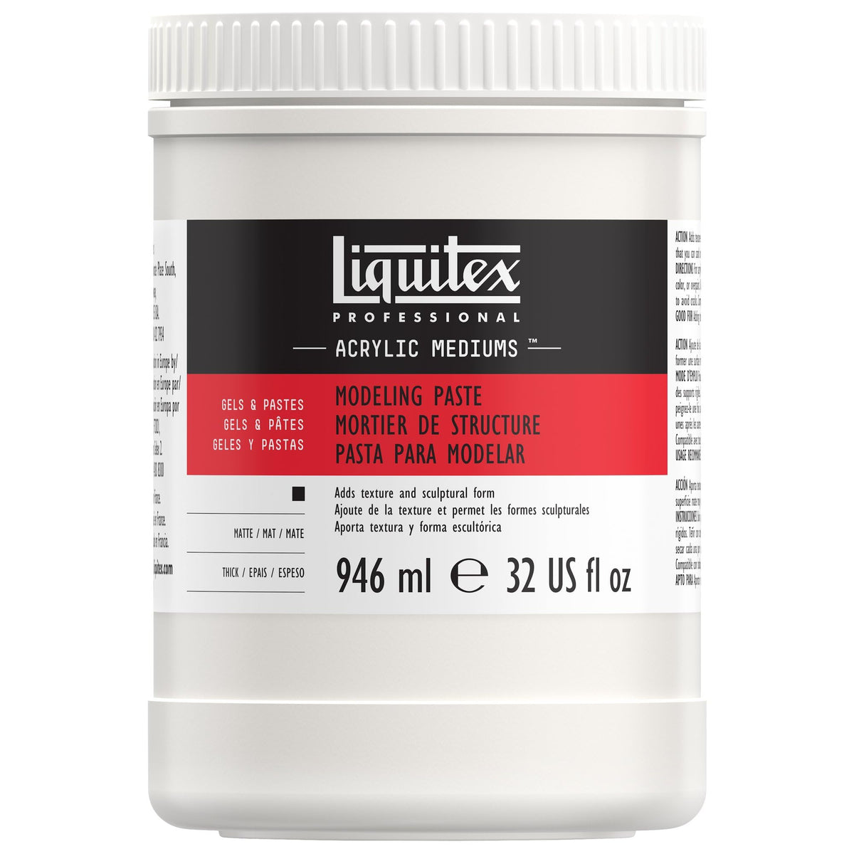 Liquitex Professional Matte Gel Medium, 237ml (8-oz)