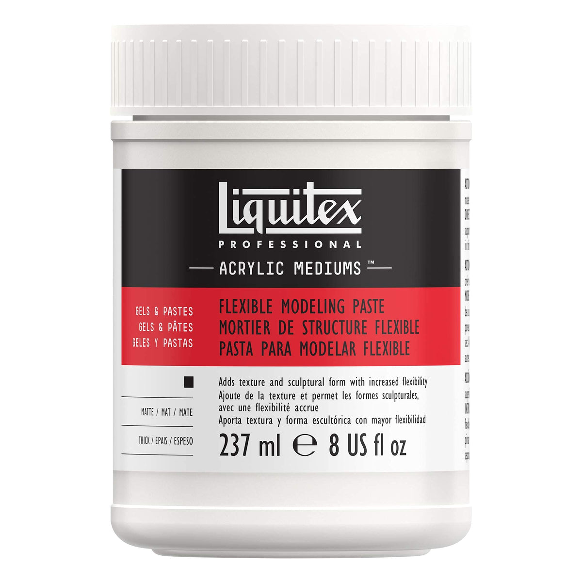 Liquitex Professional Matte Gel Medium, 237ml (8-oz)