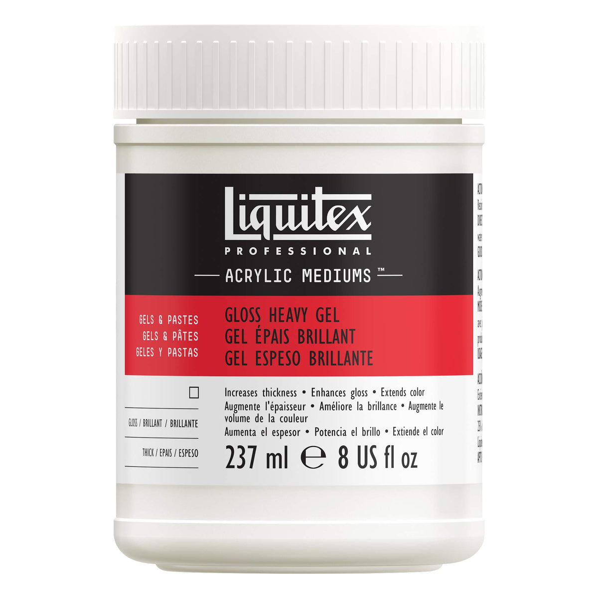 Liquitex Professional Matte Gel Medium, 237ml (8-oz)
