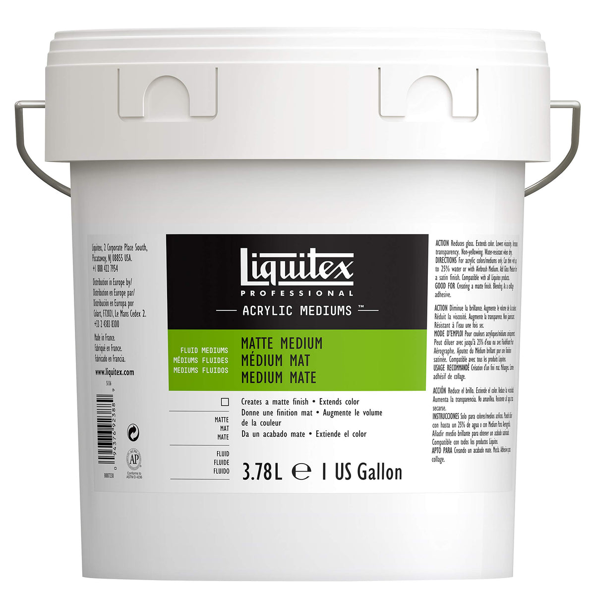 Liquitex Professional Matte Gel Medium, 237ml (8-oz)