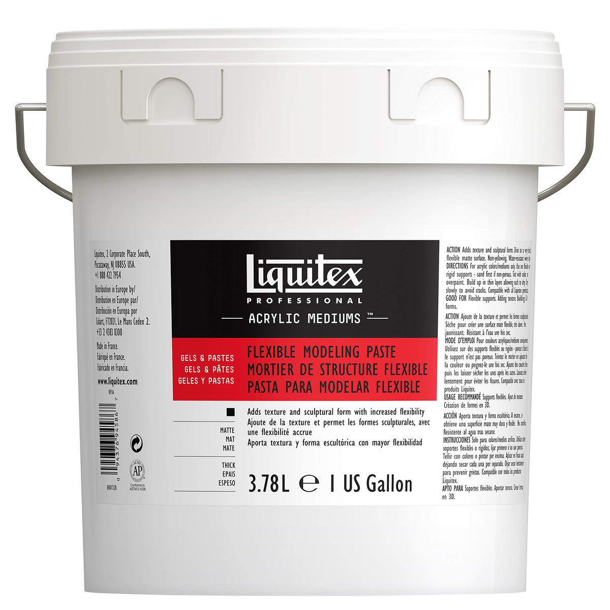 Liquitex Professional Matte Gel Medium, 237ml (8-oz)