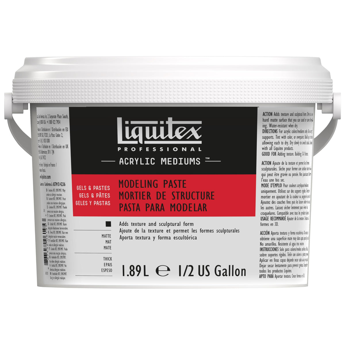 Liquitex Professional Matte Gel Medium, 237ml (8-oz)