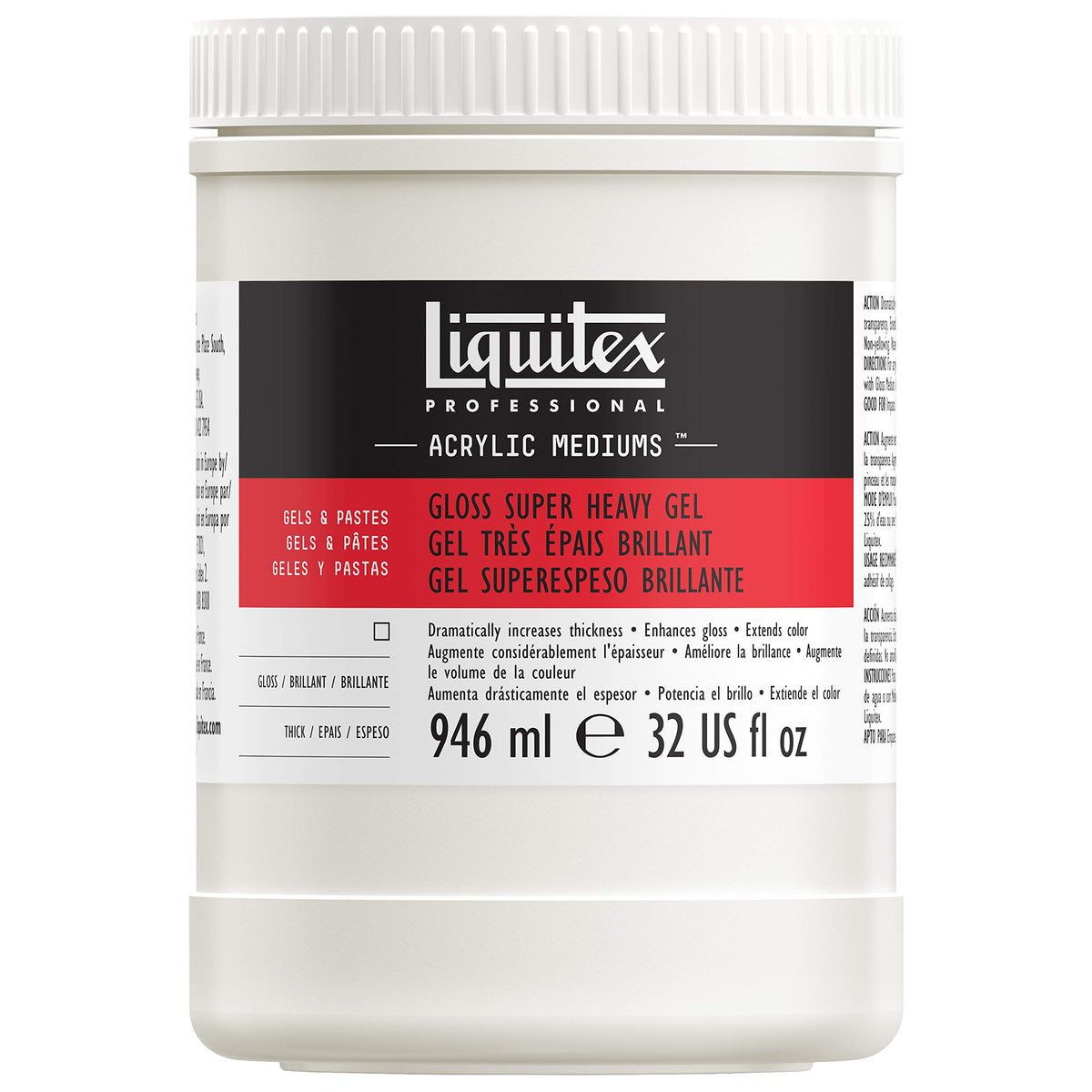 Liquitex Professional Matte Gel Medium, 237ml (8-oz)