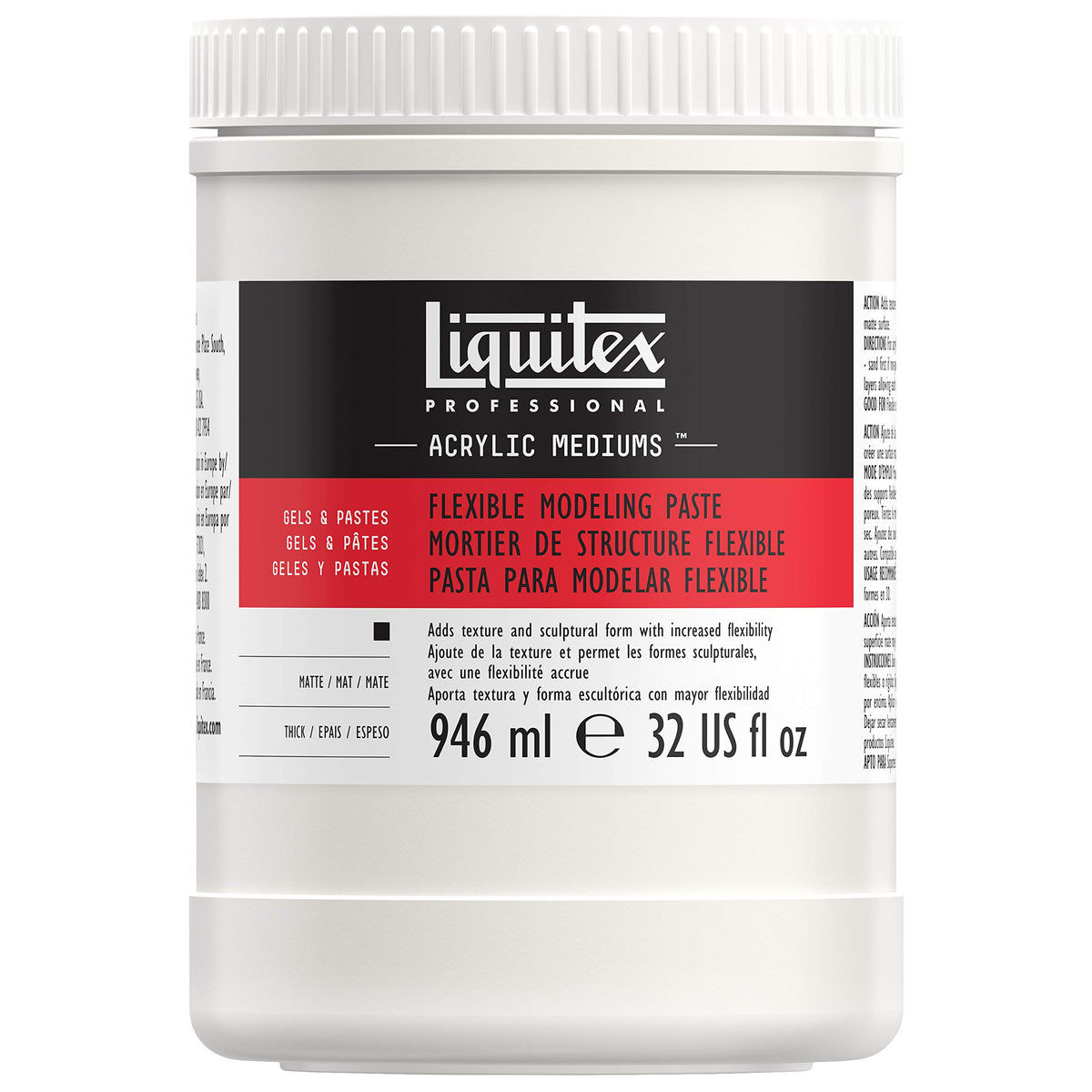 Liquitex Professional Matte Gel Medium, 237ml (8-oz)