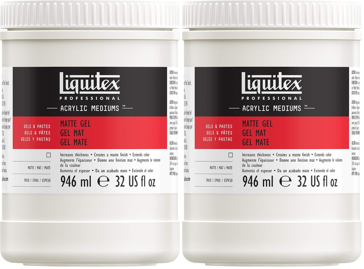 Liquitex Professional Matte Gel Medium, 237ml (8-oz)