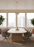 Modern boardroom for group and corporate coaching